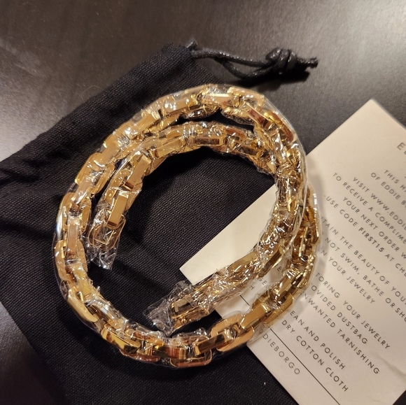 Eddie Borgo Supra Link Chain Necklace Hand-crafted Nwt - Picture 12 of 15